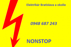 poruchová služba -Elektrikár Bratislava