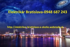 Elektrikár Bratislava a okolie-kontroly elektroinštaláci
